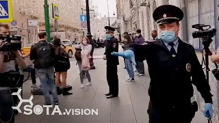 КАК ЗАДЕРЖИВАЛИ НА ПЕТРОВКЕ В МОСКВЕ