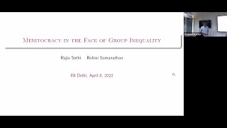 Rajiv Sethi webinar on 08th April, 2022.