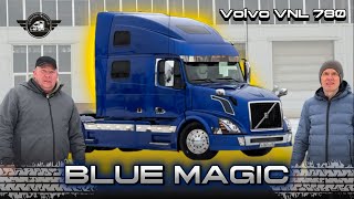 Проект Volvo VNL 780 «BLUE MAGIC». #volvovnl #volvo #trucks #дальнобой #автоблог #тягач #вольвовнл