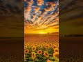 sunflower garden #adventure #nature #explore #peaceful #sunflower #sunset #flowers