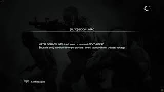 MGO3 - How to open Metal Gear Online directly from a desktop shortcut