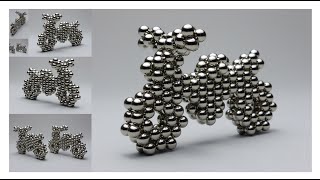 Nanodots - Bike Made of Magnets (Construction Tutorial)