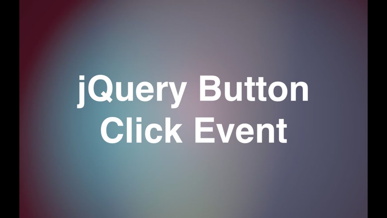 5 JQuery Button Click Event | Online Training Download App From Below ...