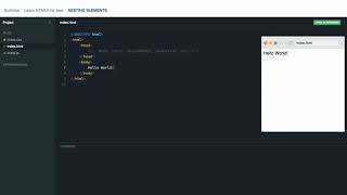 Nested Element In HTML Part 3 , HTML Tutorial