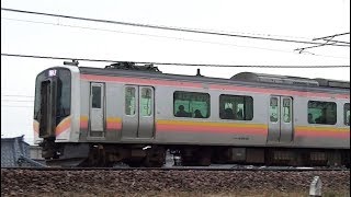 E129系A25編成信越本線上り始発420M