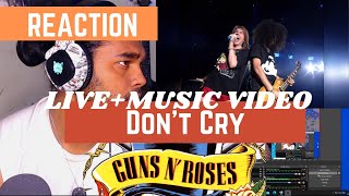 SOUTH AFRICAN REACTION TO Guns N' Roses - Don't Cry+(Tokyo 1992) HD Remastered