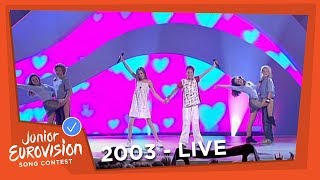 2U - Sinnsykt Gal Forelsket - Norway - 2003 Junior Eurovision Song Contest