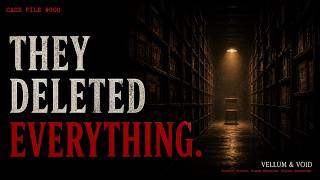 They Deleted the Files. We Found Them. | Vellum & Void