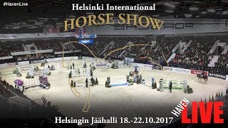 Helsinki International Horse Show 18-22.10.2017 - Day 4 - Sat (1/2)