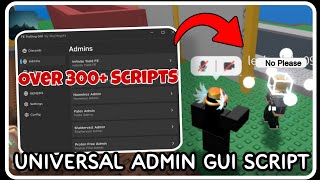 Best Universal Admin Trolling Script Roblox Scripts 300 Scripts In One ...
