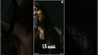 Sad Song | Aadat (Unplugged) - ft. Vatsala Female Version | full screen whatsapp status #StatusLover