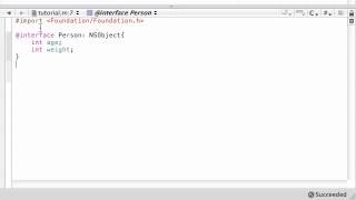 Objective C Programming Tutorial 4 Interface YouTube