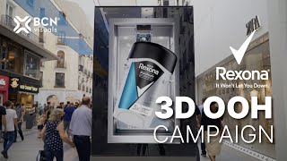 Rexona´s first 3D OOH campaign