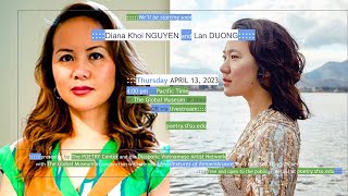 Diana Khoi Nguyen and Lan Duong —The Poetry Center & Diasporic Vietnamese Artists Network