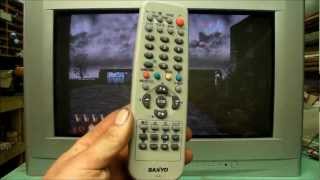 Sanyo CP32WF2 Scart TV review