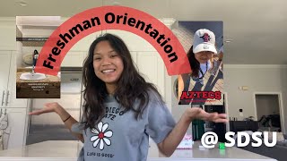 College Diaries: SDSU Freshman Orientation Edition