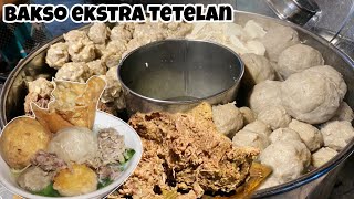 BAKSO SAPI ENAK, MURAH, TETELAN MELIMPAH !! BAKSO SAPI GROJOGAN | KULINER MALAM JOGJA