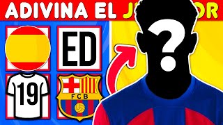 ADIVINA el JUGADOR 🤩⚽ ADIVINA el FUTBOLISTA por CLUB + PAÍS + DORSAL + POSICIÓN | QUIZ de FÚTBOL 🏆