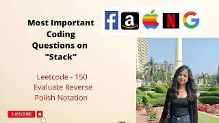 Reverse Polish Notation | Important Interview Question