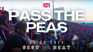 Pass The Peas (vs. NC A\u0026T) | SCSU Marching 101 2024