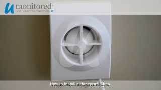 Install a Honeywell Alarm System Siren