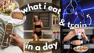 WHAT I EAT & TRAIN IN A DAY no calorie counting / tracking but living my best and happiest life