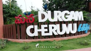 DURGAM CHERUVU IN HYDERABAD|Drone view of durgam cheruvu|దుర్గం cheruvu in hyderabad|Rayadurgam