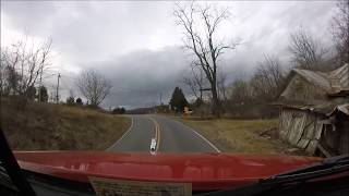 BVFD Tanker 3 responding 01-27-18 (GoPro)