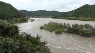 2013台風18号通過後の天竜川