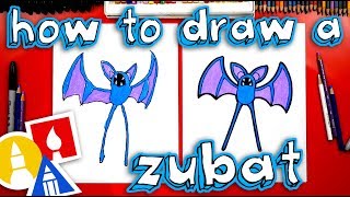 How To Draw Zubat From Pokemon