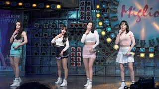 식스밤(SixBomb)[4K직캠]스텝투미(Step to me)@20160214 Rock Music