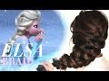 ★FROZEN ELSA'S messy BRAID HAIR TUTORIAL | CUTE HAIRSTYLES