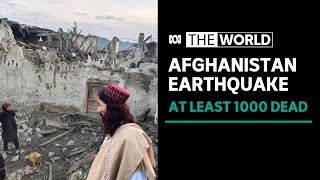 Afghanistan earthquake death toll hits 1,000, at least 1,500 more injured | The World
