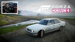 Forza Horizon 4 - 1995 BMW M5 E34 Gameplay (Logitech Driving Force GT)