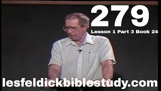 279 - Les Feldick Bible Study Lesson 1 - Part 3 - Book 24 - Romans 9:4,5