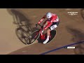 the impressive performance of kajihara on the scratch race uci track champions league round 4