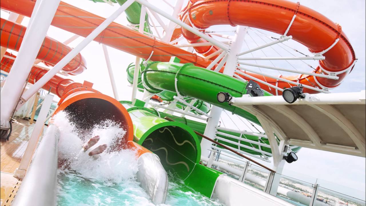 Allure Of The Seas Water Slides 2017 - Cruise Gallery