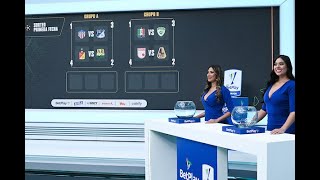 Sorteo cuadrangulares Liga BetPlay Dimayor y Fase III de la Copa 2024