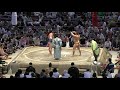 sumo july 13th wakatakakage vs ishiura 2019 day 7