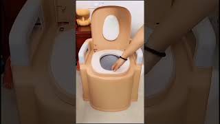 Part 145.Protect the dignity of the elders, easy to use portable toilet\