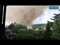 Mächtiger Tornado am Niederrhein