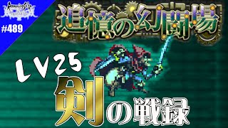 【ロマサガRS】追憶の幻闘場：剣の戦録（大野盗）LV25に挑戦【MOVIE#489】ロマンシングサガリユニバース