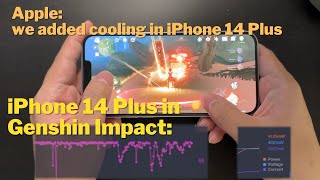 Does the added cooling in iPhone 14 Plus make it any better? Let's test in Genshin Impact