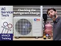 Checking the Refrigerant Charge on a Running R-410A Inverter MINI SPLIT Unit!