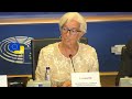 europe is falling behind the world is changing rapidly christine lagarde president of the ecb