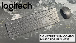 LOGITECH - Signature Slim Combo MK950 ( Keyboard and Mouse ideal for Work and Personal Devices )