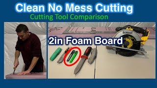 Best Way to Cut XPS Rigid Foam Board
