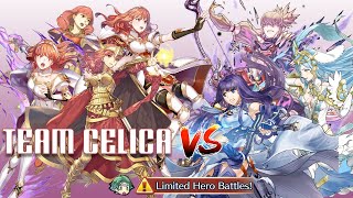 Team Celica vs Infernal Limited Hero Battles: The Evolution