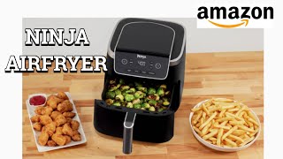 HOW TO USE THE NINJA AIR FRYER PRO 4 IN 1 TO MAKE MEAL TIME QUICKER | AMAZON FINDS!!