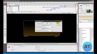 Adobe Flash CS3 9.0 PRO Tutorial: How to make your own Flash Intro